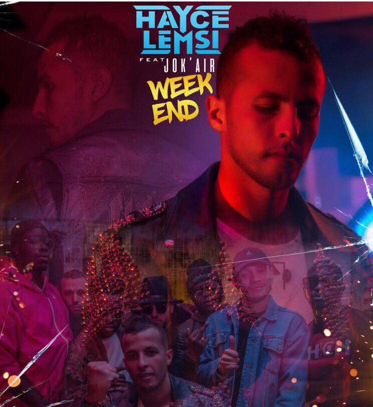 Album cover art for "Week-end" by Hayce Lemsi & Jok’Air