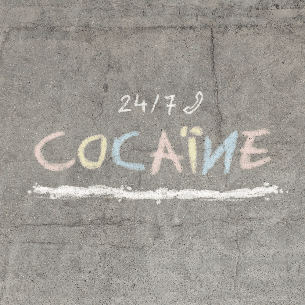 Album cover art for "Coca�ne" by Tourist LeMC