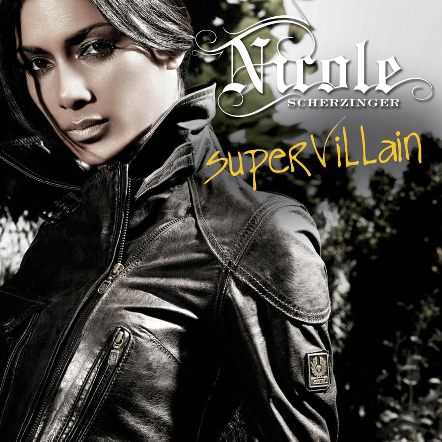 Album cover art for "Supervillain" by Nicole Scherzinger