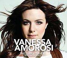 Album cover art for "The Simple Things (Something Emotional)" by Vanessa Amorosi