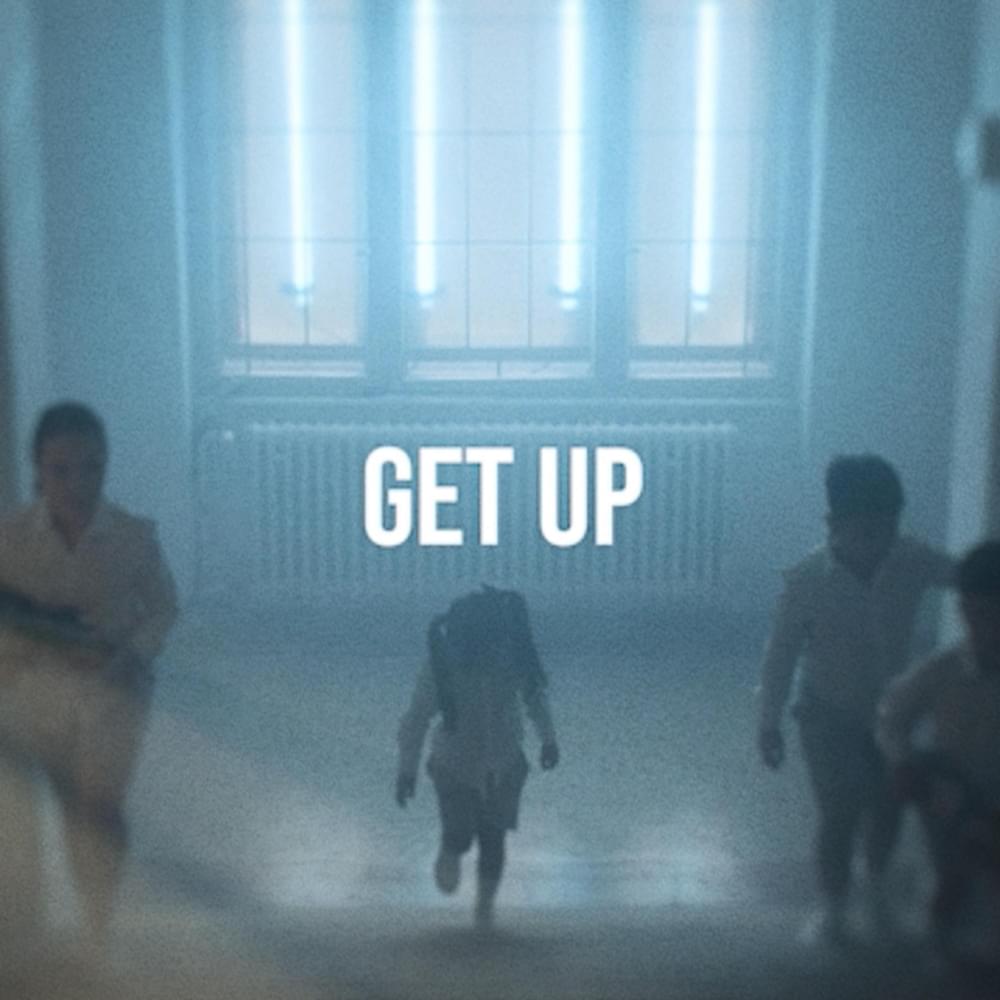 Album cover art for "Get Up" by Pam Rabbit