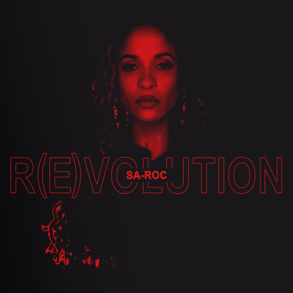 Album cover art for "r(E)volution" by Sa-Roc