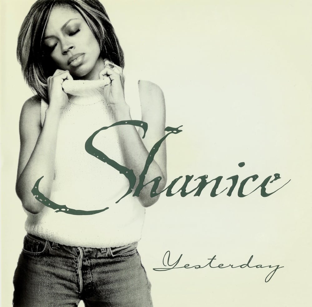 Album cover art for "Yesterday" by Shanice