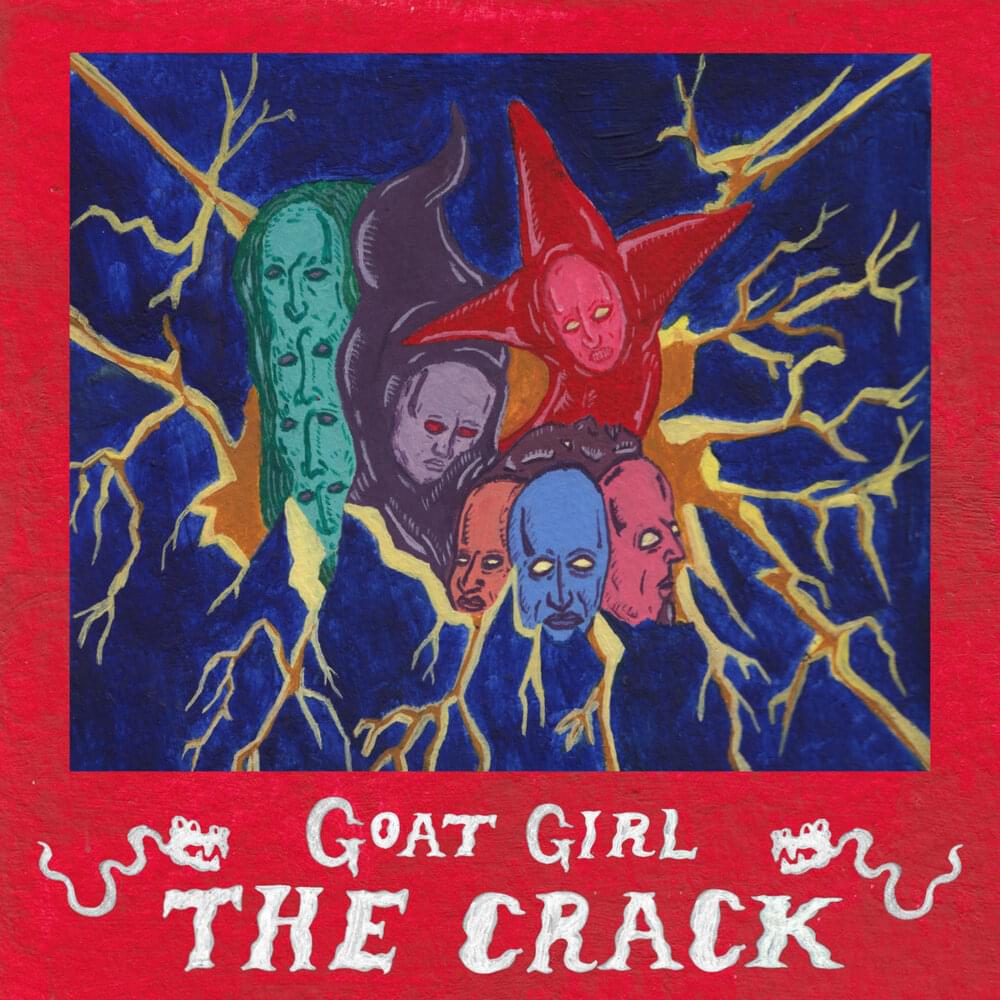 Album cover art for "The Crack" by Goat Girl