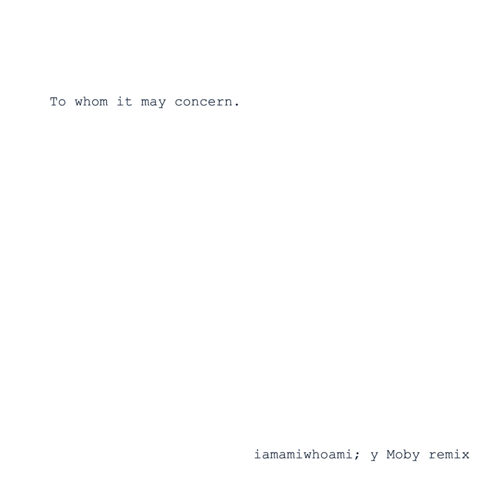 Album cover art for "y (Moby remix)" by iamamiwhoami