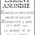 L’Amant Anonyme Overture by Joseph Bologne Chevalier de Saint-Georges
