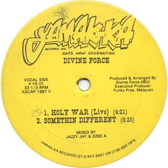 Cover image for Holy War (Live) / Somethin Different
