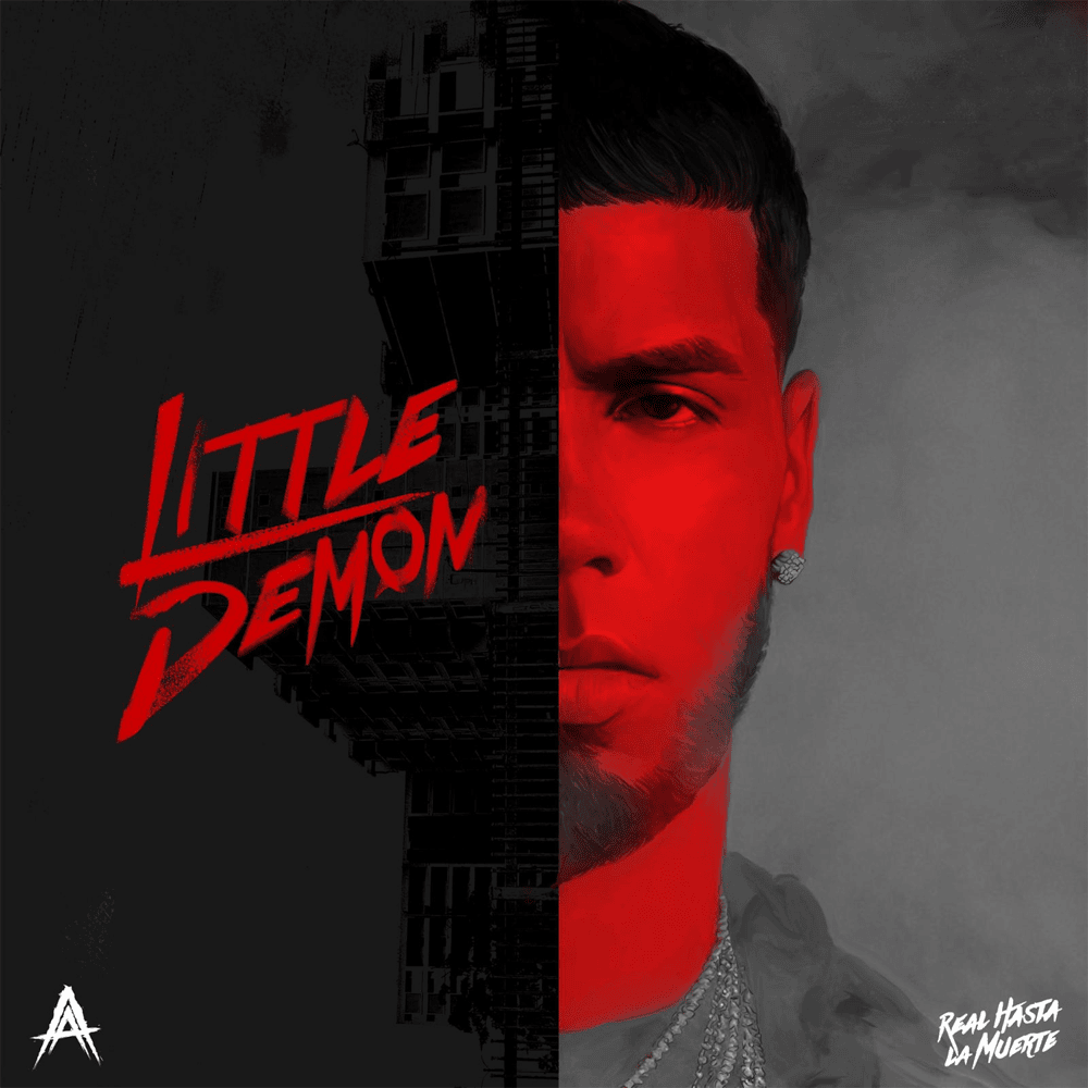 Album cover art for "Little Demon" by Anuel AA