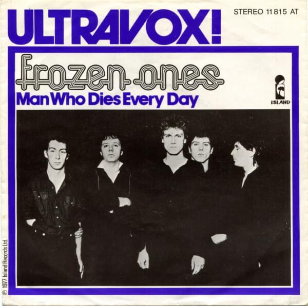 Album cover art for "The Frozen Ones" by Ultravox