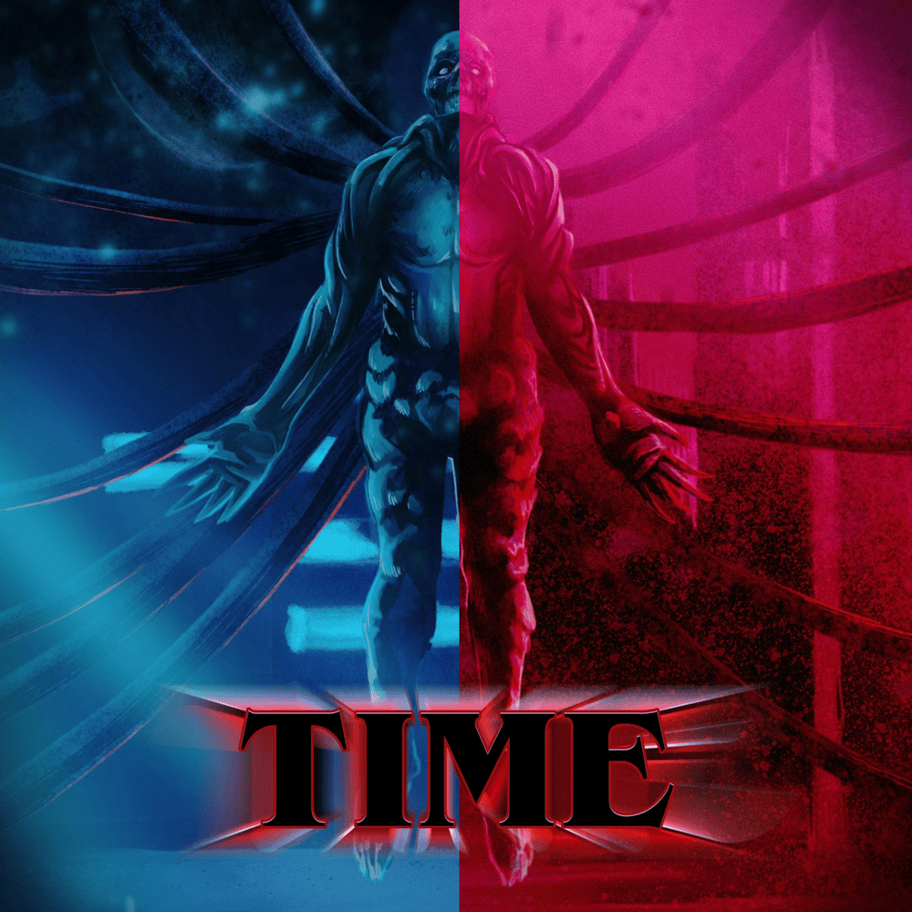 Album cover art for "Time" by Rockit Music