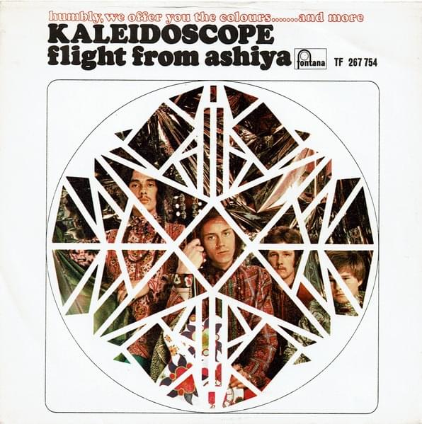 Album cover art for "Flight From Ashiya" by Kaleidoscope (UK Band)