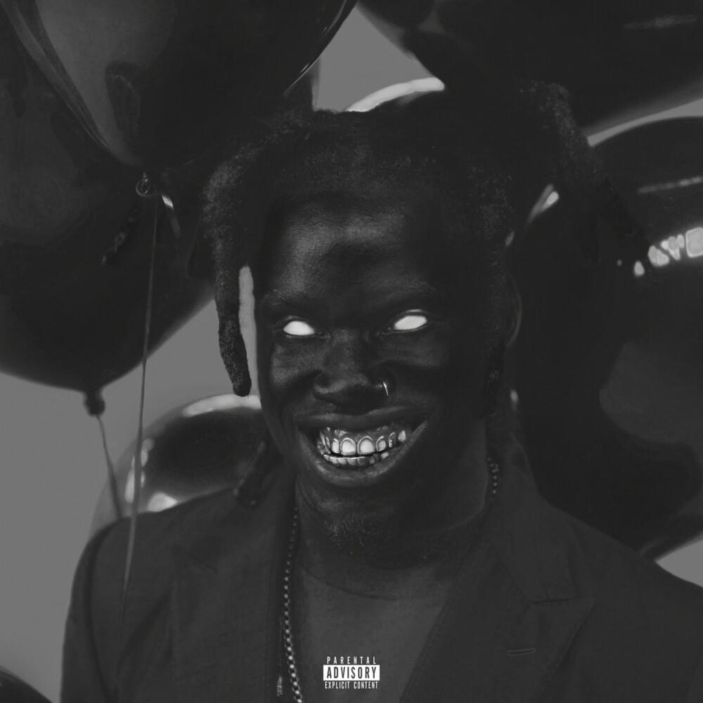 Album cover art for "BLACK BALLOONS | 13LACK 13ALLOONZ (Pazmal Remix)" by Denzel Curry & Twelve’len & GoldLink