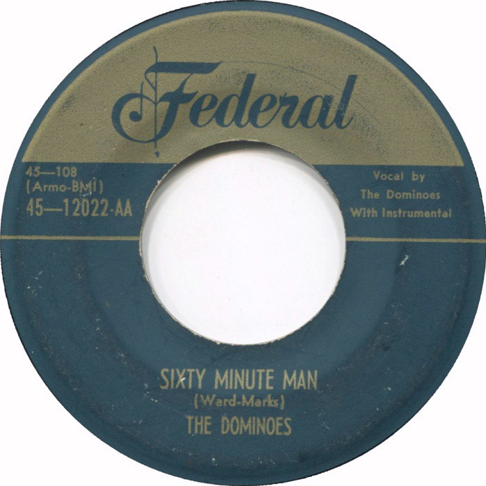 Cover image for Sixty Minute Man / I Can’t Escape From You