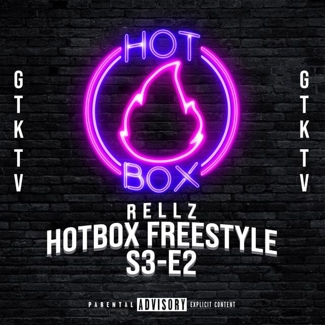 Album cover art for "Hotbox Freestyle" by Rellz