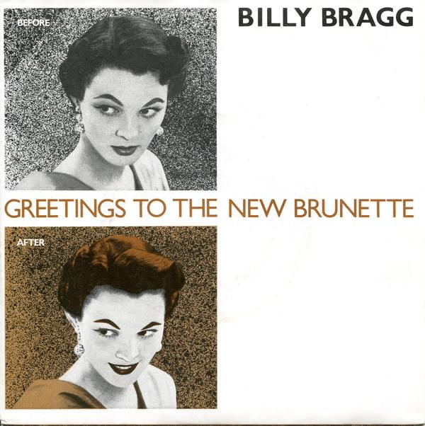 Album cover art for "Greetings to the New Brunette" by NOW That’s What I Call Music! & Johnny Marr & Kirsty MacColl