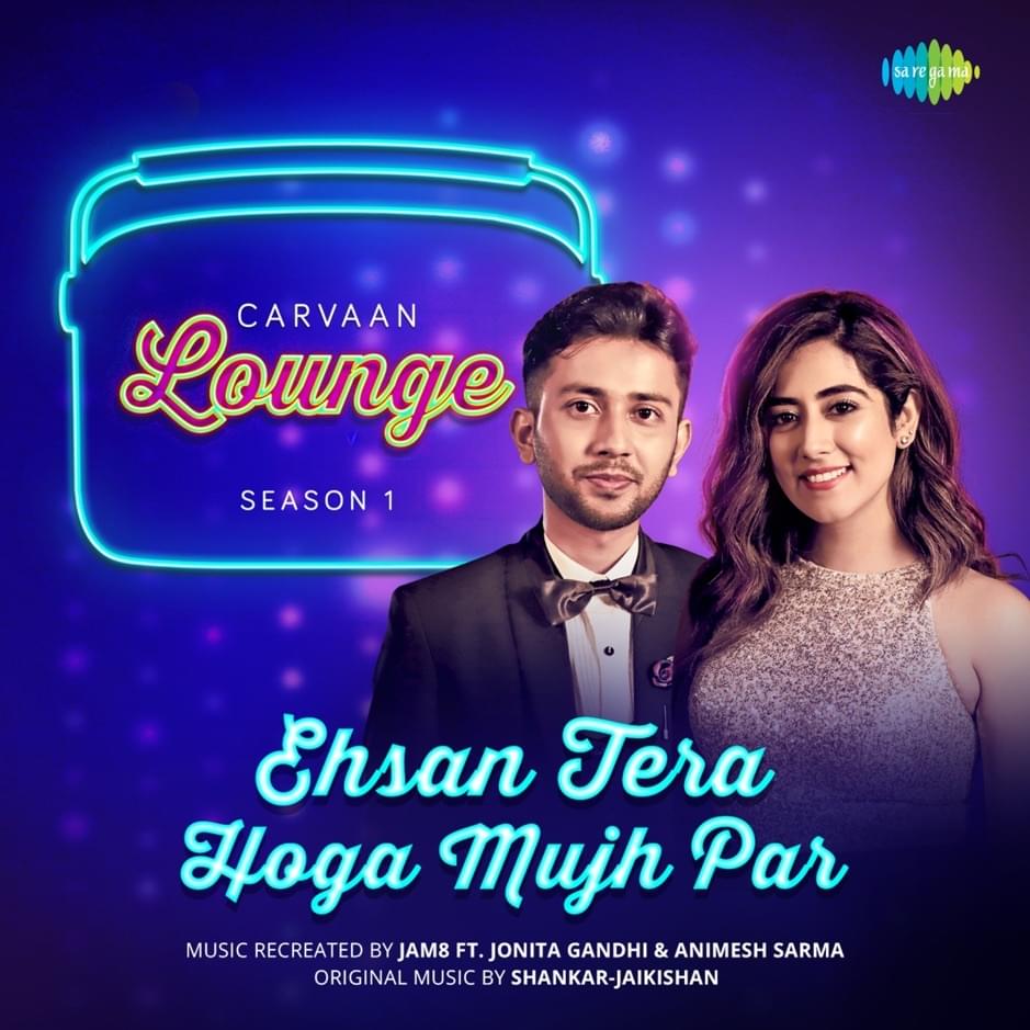 Album cover art for "Ehsan Tera Hoga Mujh Par" by Ankit Tiwari