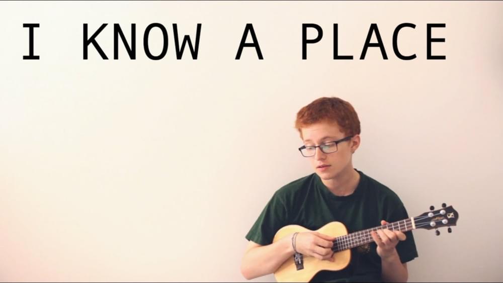 Album cover art for "I Know A Place - Conan Gray" by Cavetown