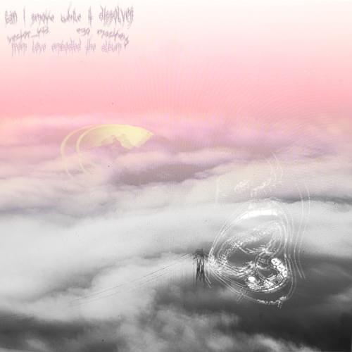 Album cover art for "can i smoke while it dissolves?" by ego mackey