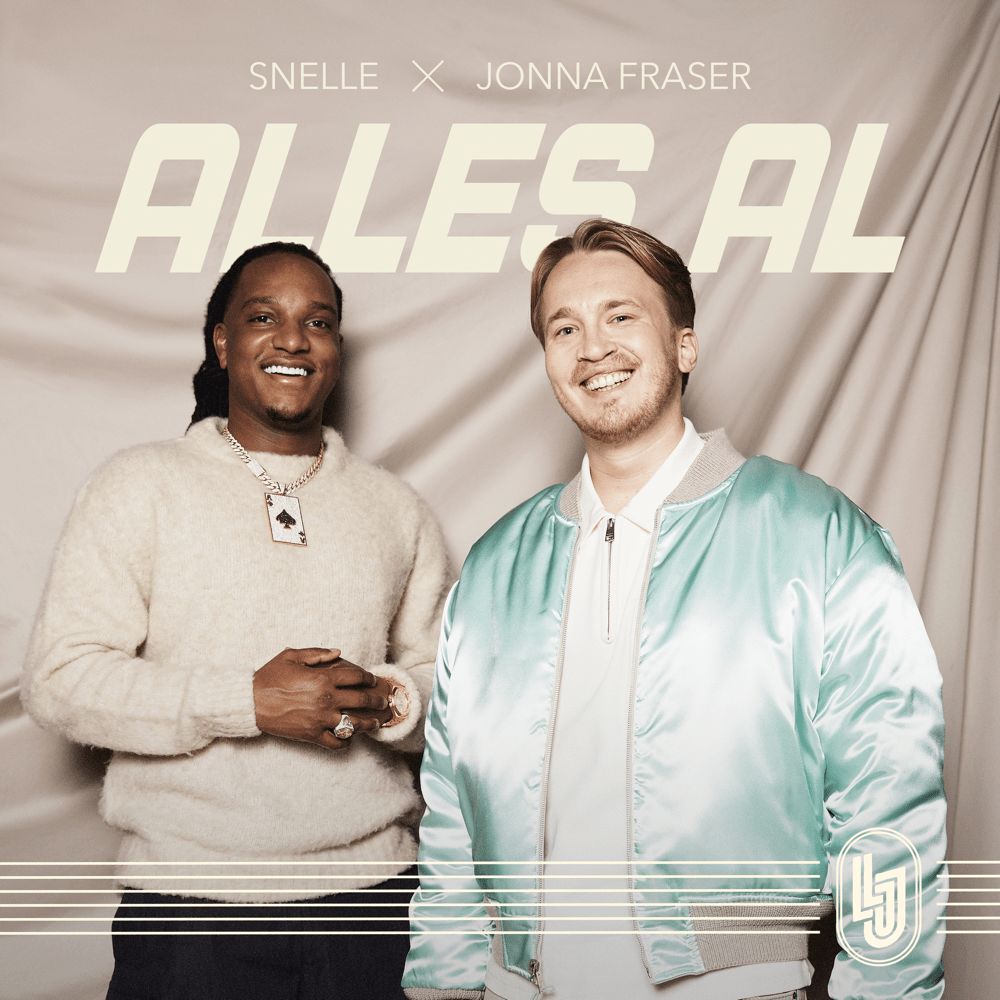Album cover art for "Alles Al" by Snelle