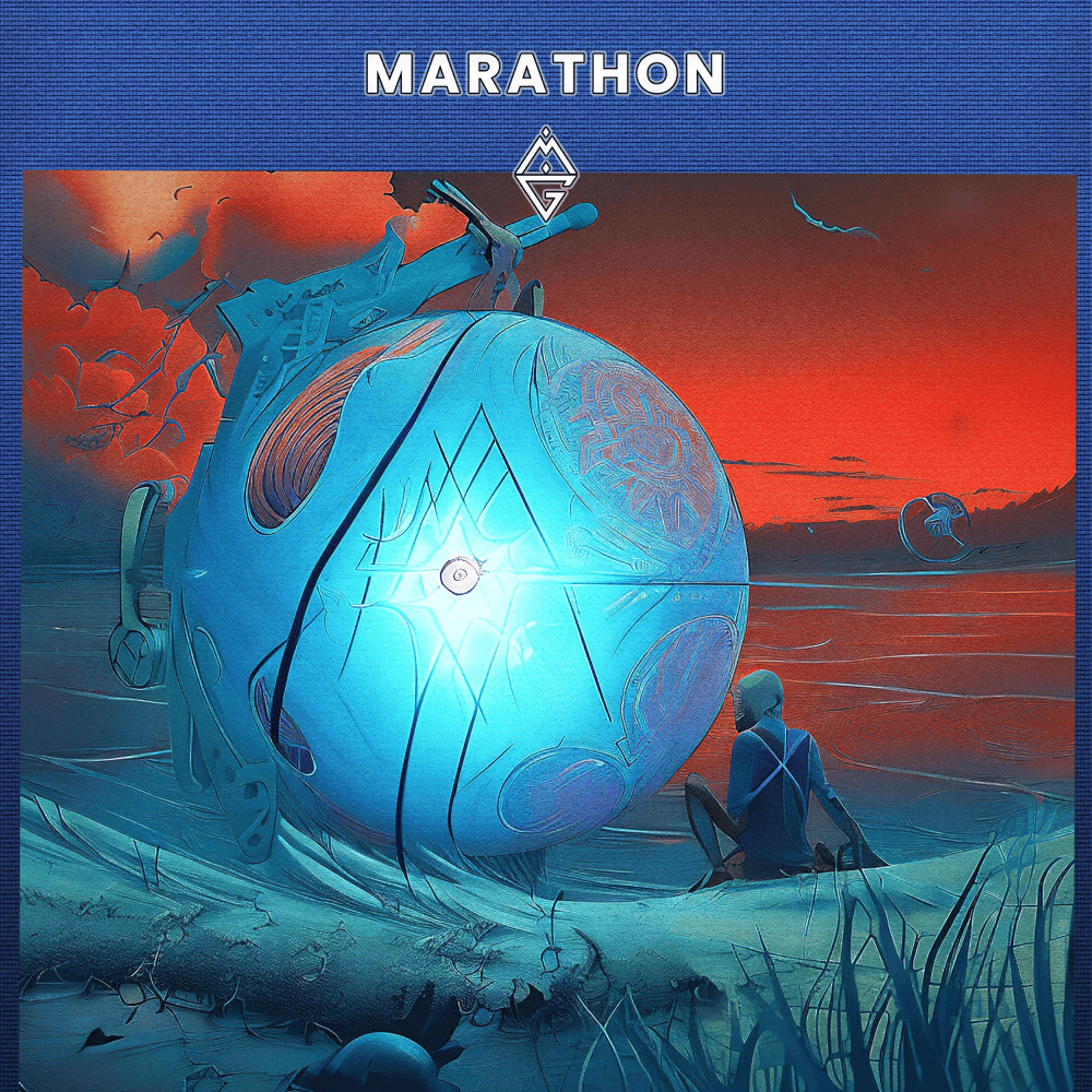Album cover art for "Marathon" by Marvin Game