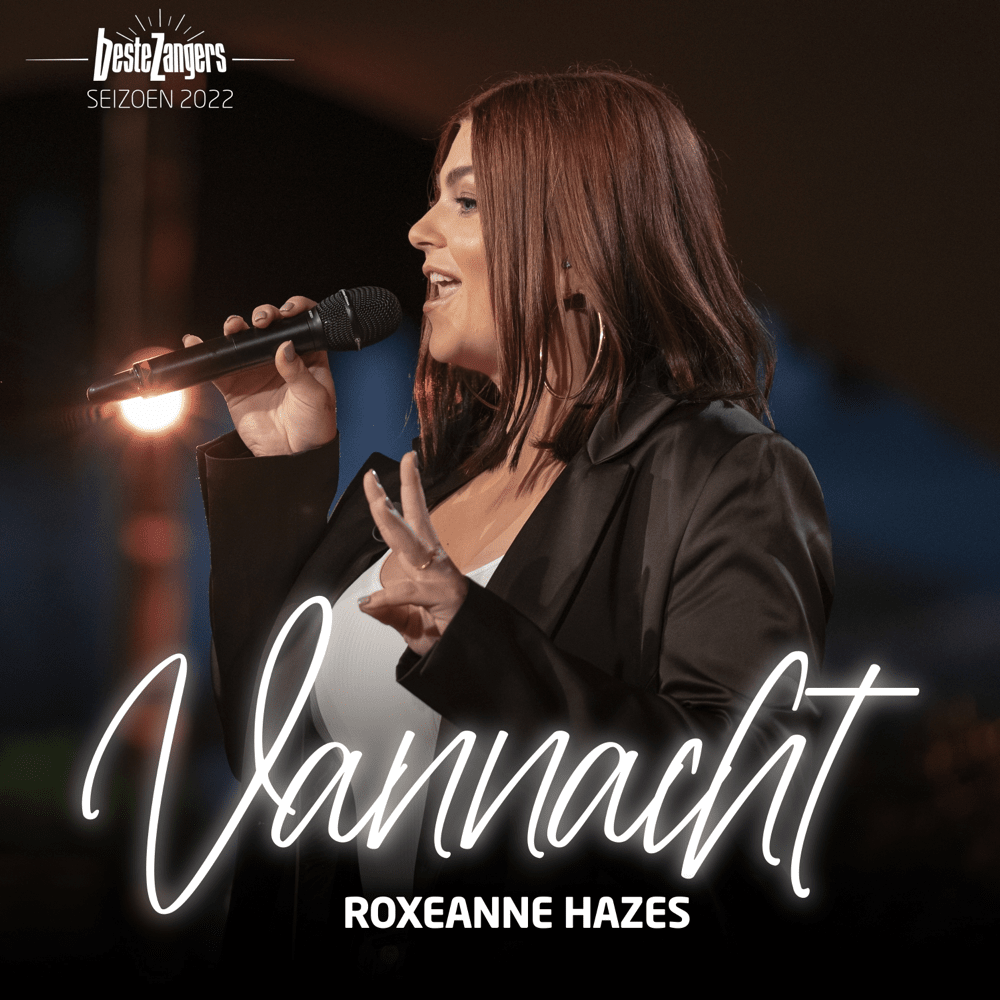 Album cover art for "Vannacht" by Roxeanne Hazes