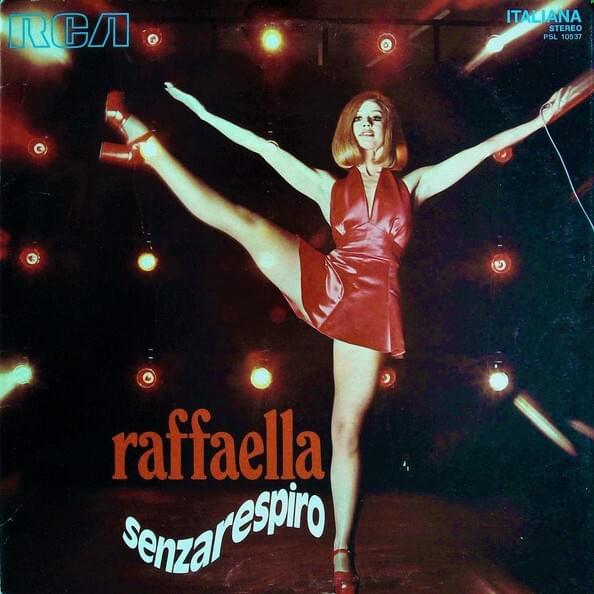 Album cover art for "Ma Che Sera" by Raffaella Carrà