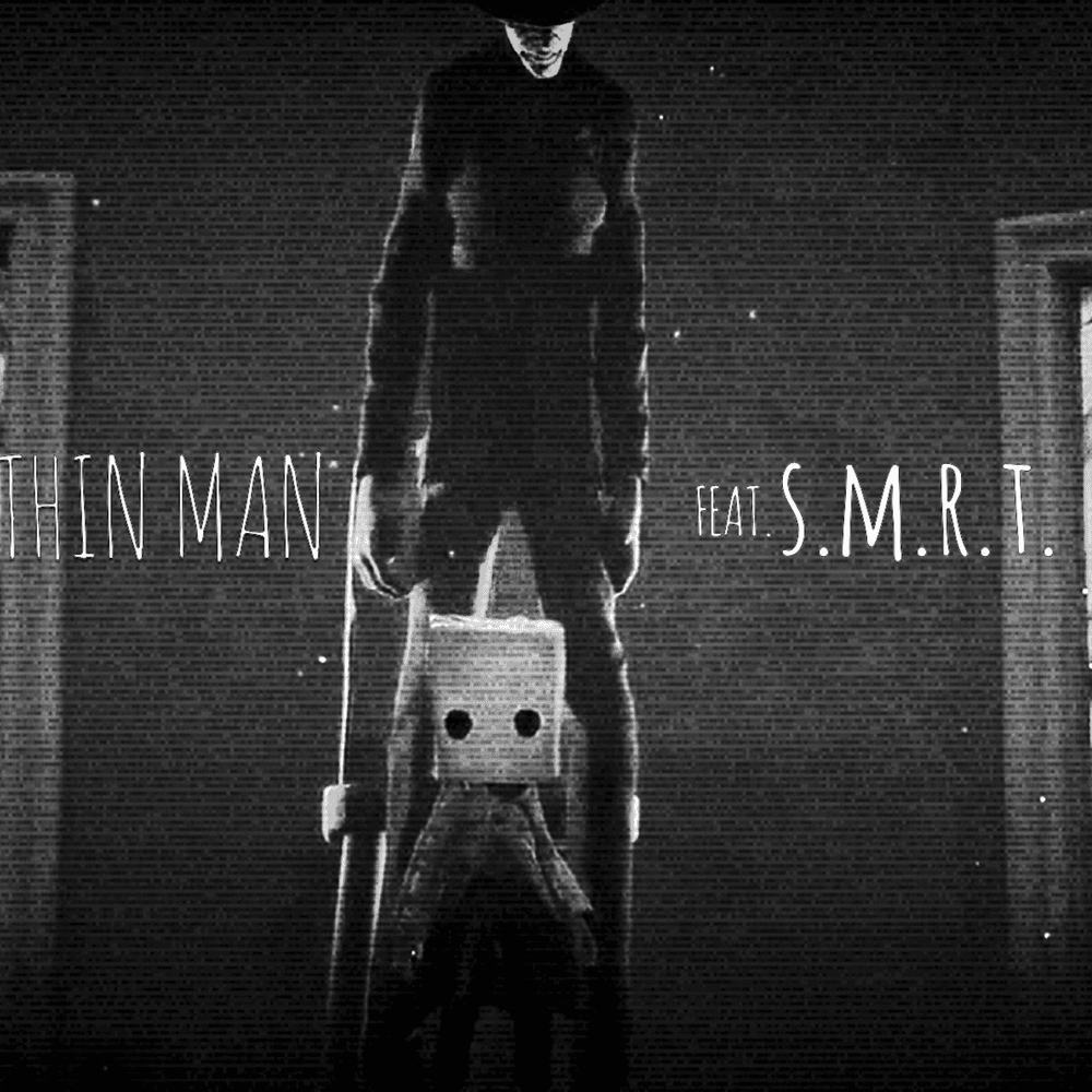 Album cover art for "Thin Man" by Rockit Music & SMRT
