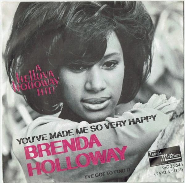 Album cover art for "You’ve Made Me So Very Happy" by Brenda Holloway