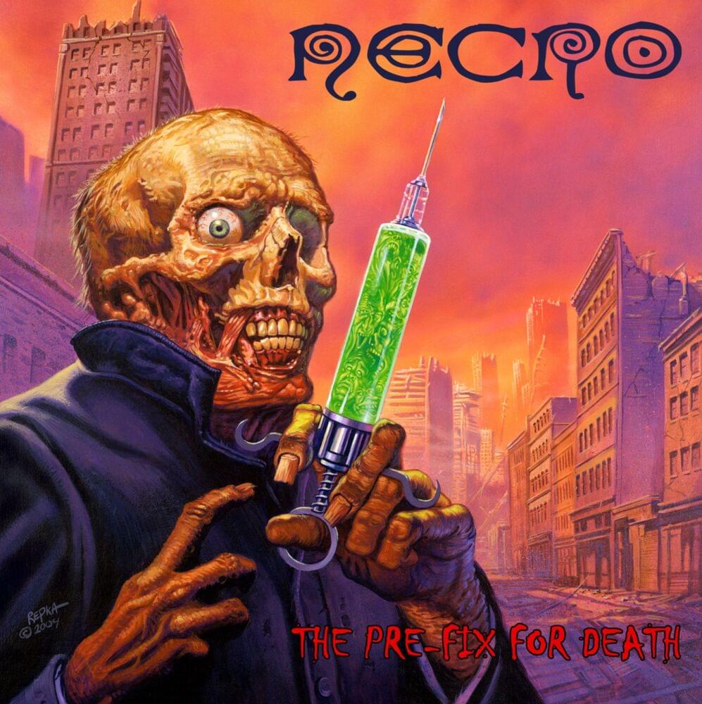 Album cover art for "You Did It" by Necro