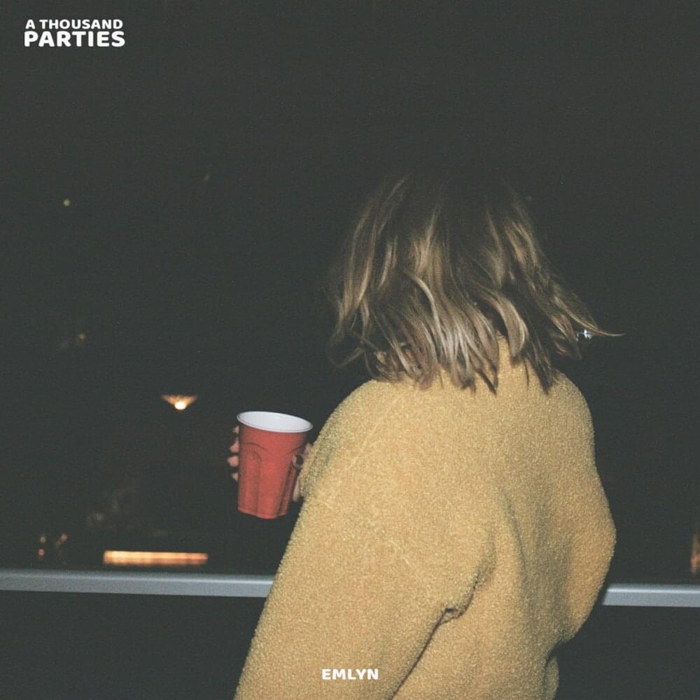 Album cover art for "a thousand parties" by emlyn