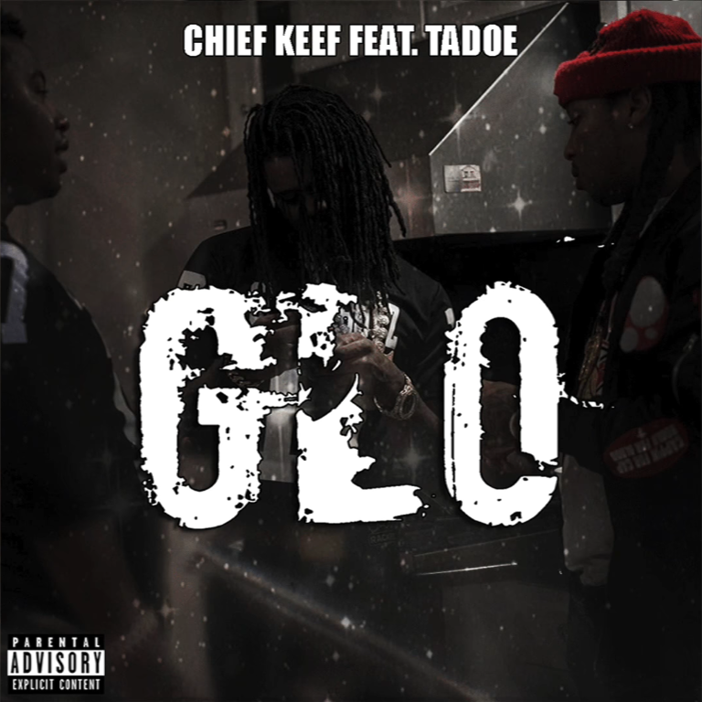 Album cover art for "GLO" by Chief Keef & Tadoe