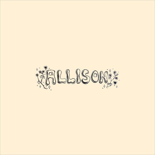 Album cover art for "Allison" by Soccer Mommy