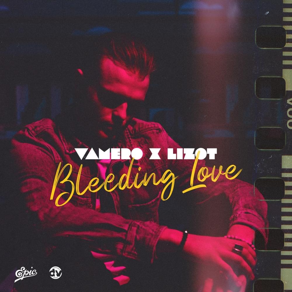 Album cover art for "Bleeding Love" by VAMERO
