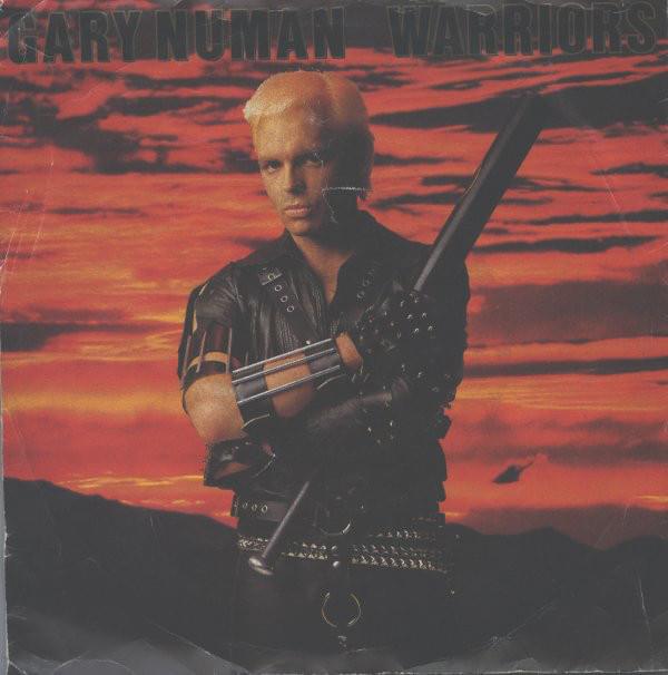 Album cover art for "Warriors" by Gary Numan