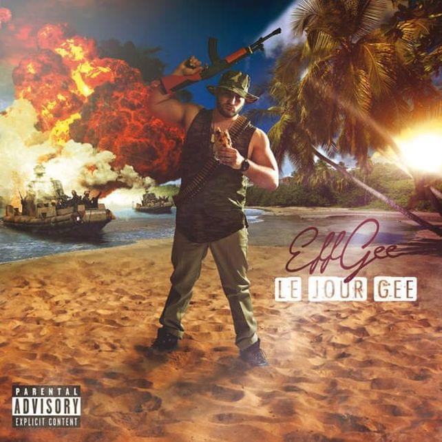 Album cover art for "Années lumières" by Eff Gee