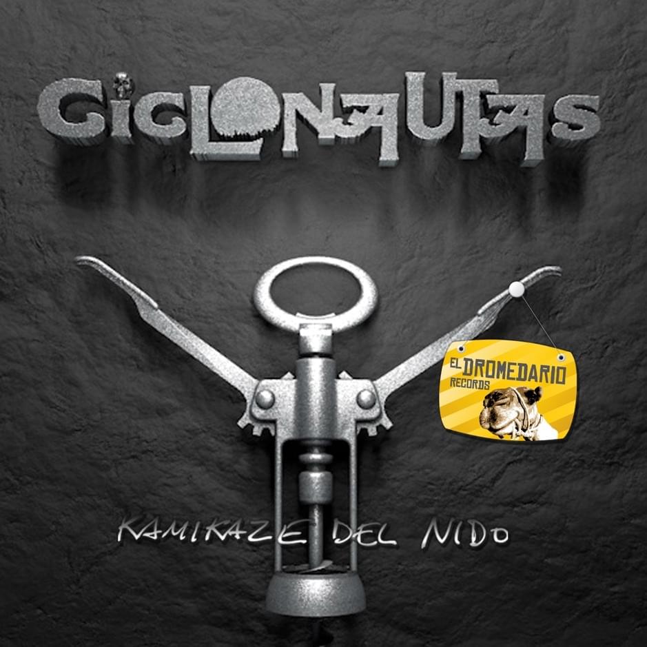 Album cover art for "Kamikaze del Nido" by Ciclonautas & Iñaki Antón & Robe