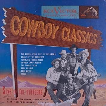Album cover art for "The Everlasting Hills Of Oklahoma" by Sons of the Pioneers