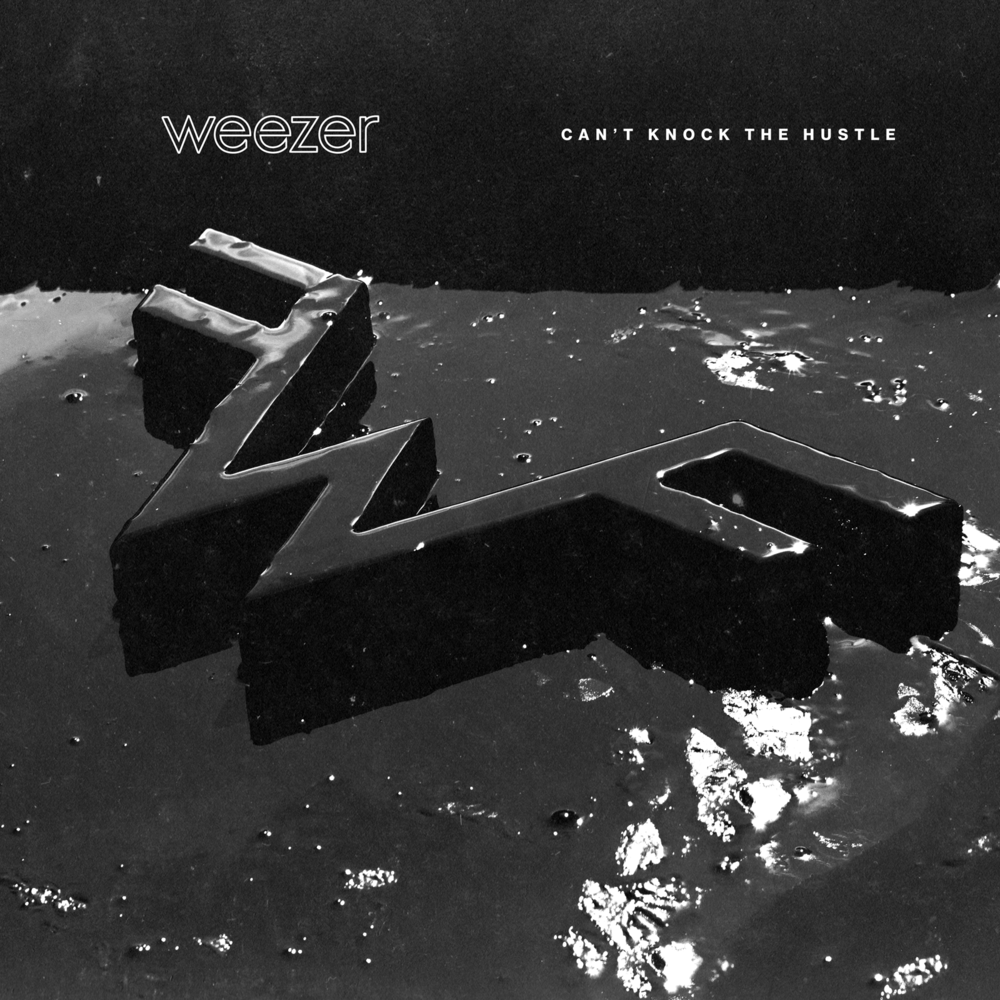 Album cover art for "Can’t Knock the Hustle" by Weezer