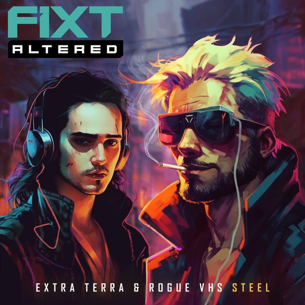Album cover art for "STEEL" by Extra Terra