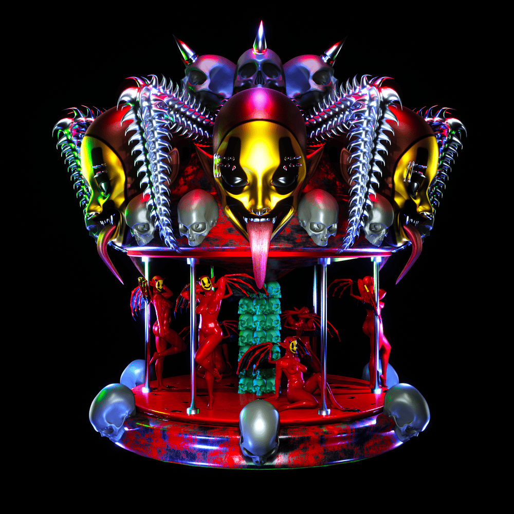 Cover image for CAROUSEL FROM HELL