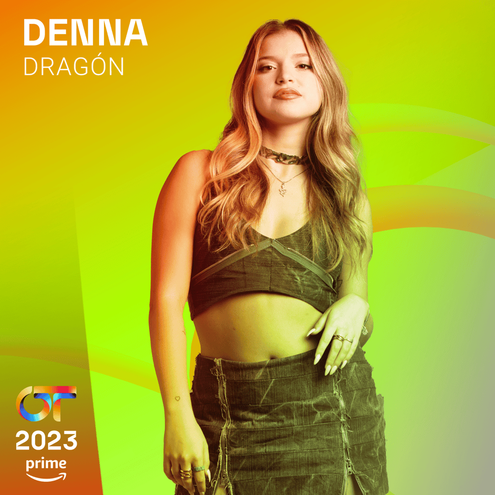 Album cover art for "Dragón" by DENNA (ESP)