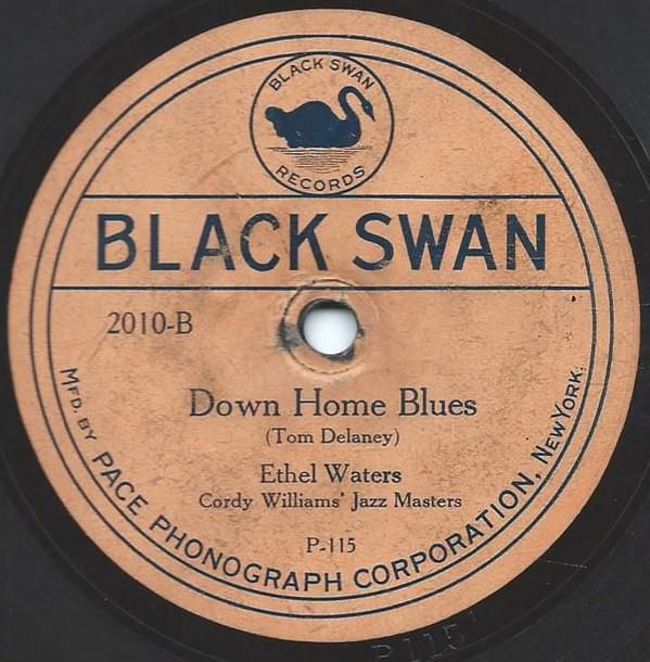 Album cover art for "Down Home Blues" by Ethel Waters