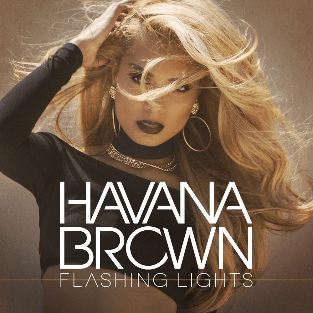 Album cover art for "Flashing Lights" by Havana Brown