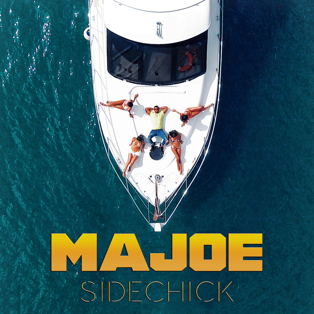 Album cover art for "Sidechick" by Majoe