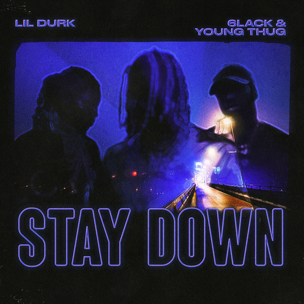 Album cover art for "Stay Down" by Lil Durk