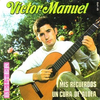Album cover art for "Mis recuerdos" by Víctor Manuel