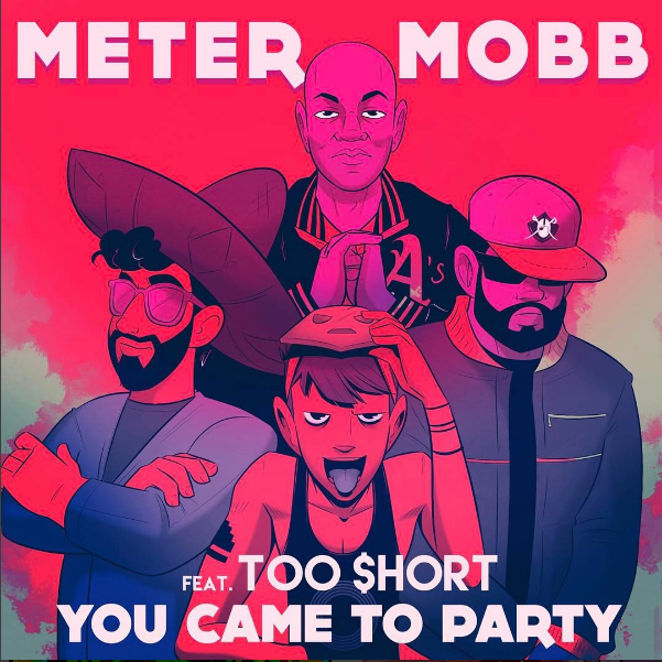 Album cover art for "You Came to Party" by Meter Mobb