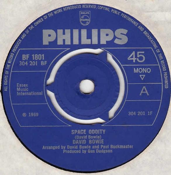 Album cover art for "Space Oddity (Original UK Mono Single Edit)" by David Bowie