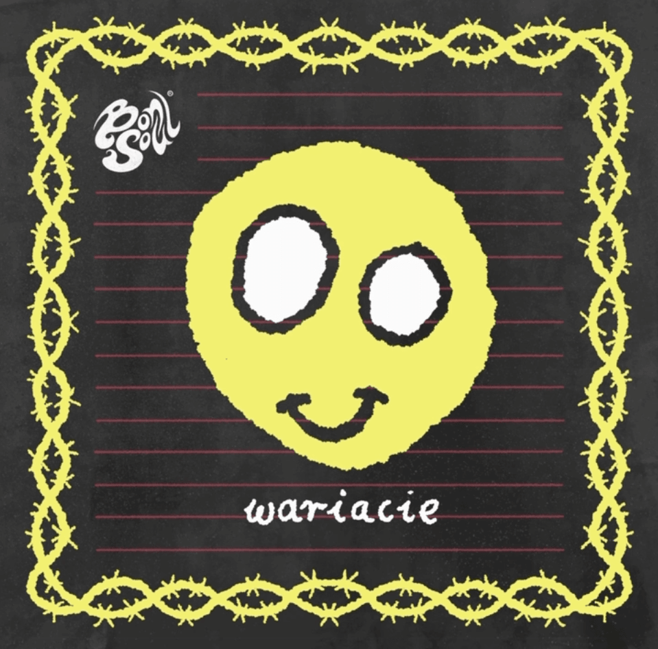 Album cover art for "WARIACIE" by BonSoul