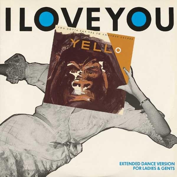 Album cover art for "I Love You (Club Mix)" by Yello